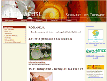 Tablet Screenshot of koglhaeusl.at